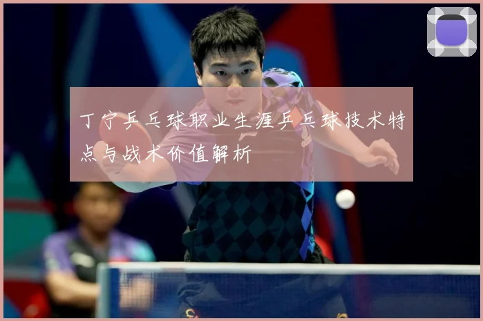 丁宁乒乓球职业生涯乒乓球技术特点与战术价值解析